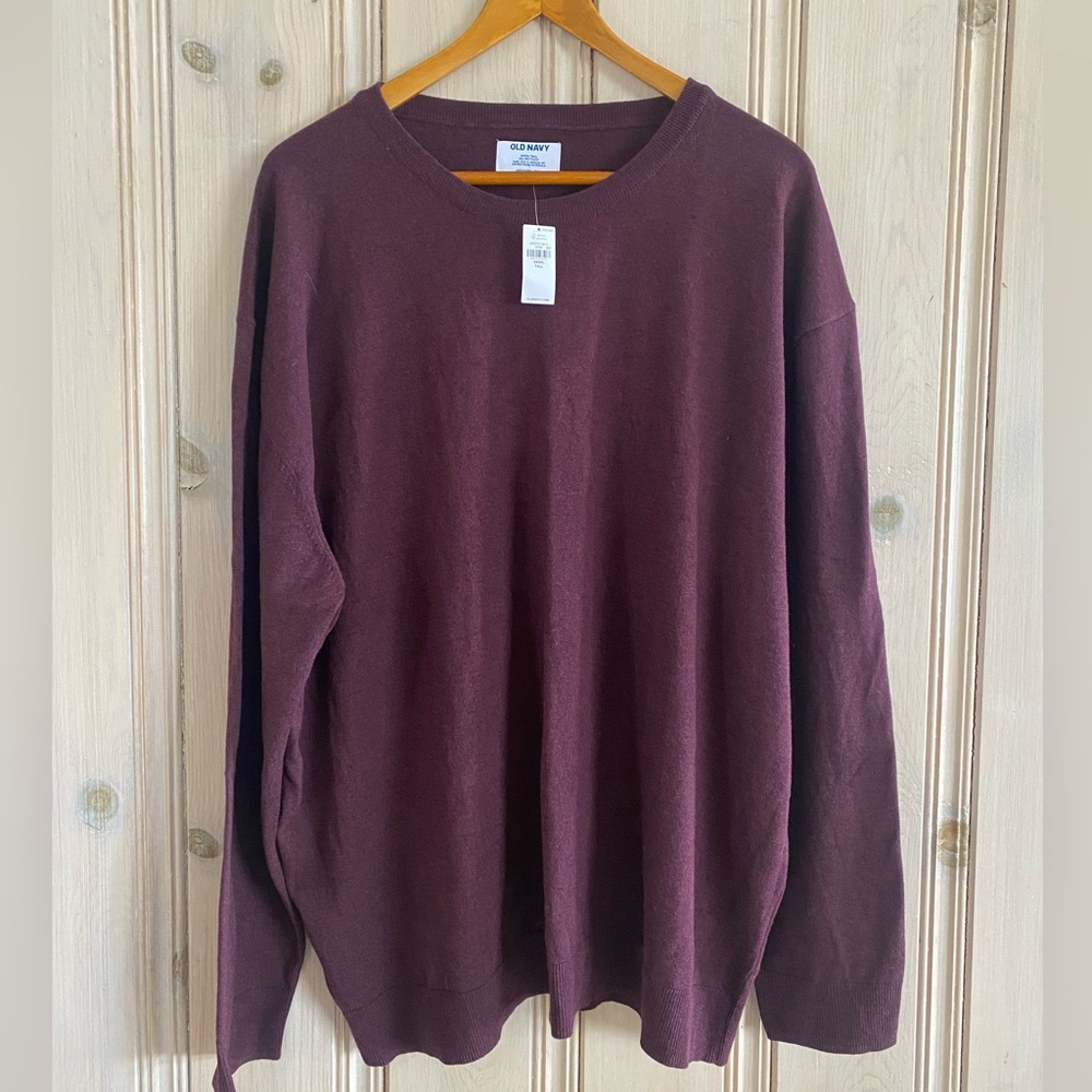 NWT Old Navy Burgundy Knit Top - Big and Tall